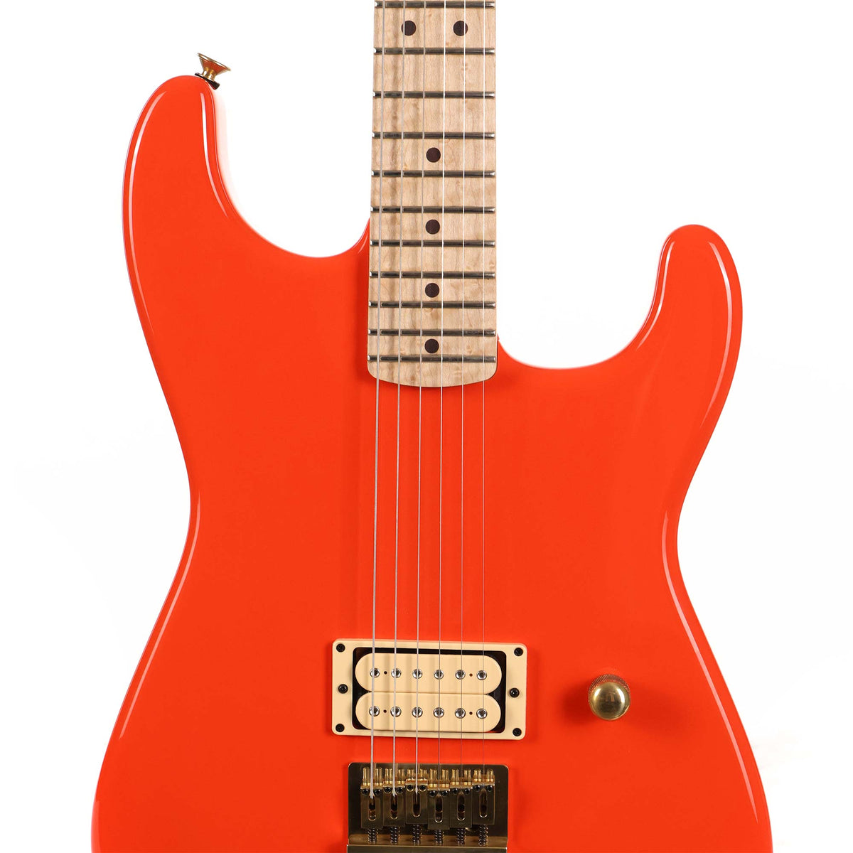 Charvel Custom Shop San Dimas Hardtail Grabber Orange | The Music Zoo