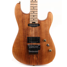 Charvel Custom Shop Exclusive San Dimas Koa Natural Series Floyd Rose Masterbuilt Red Dave