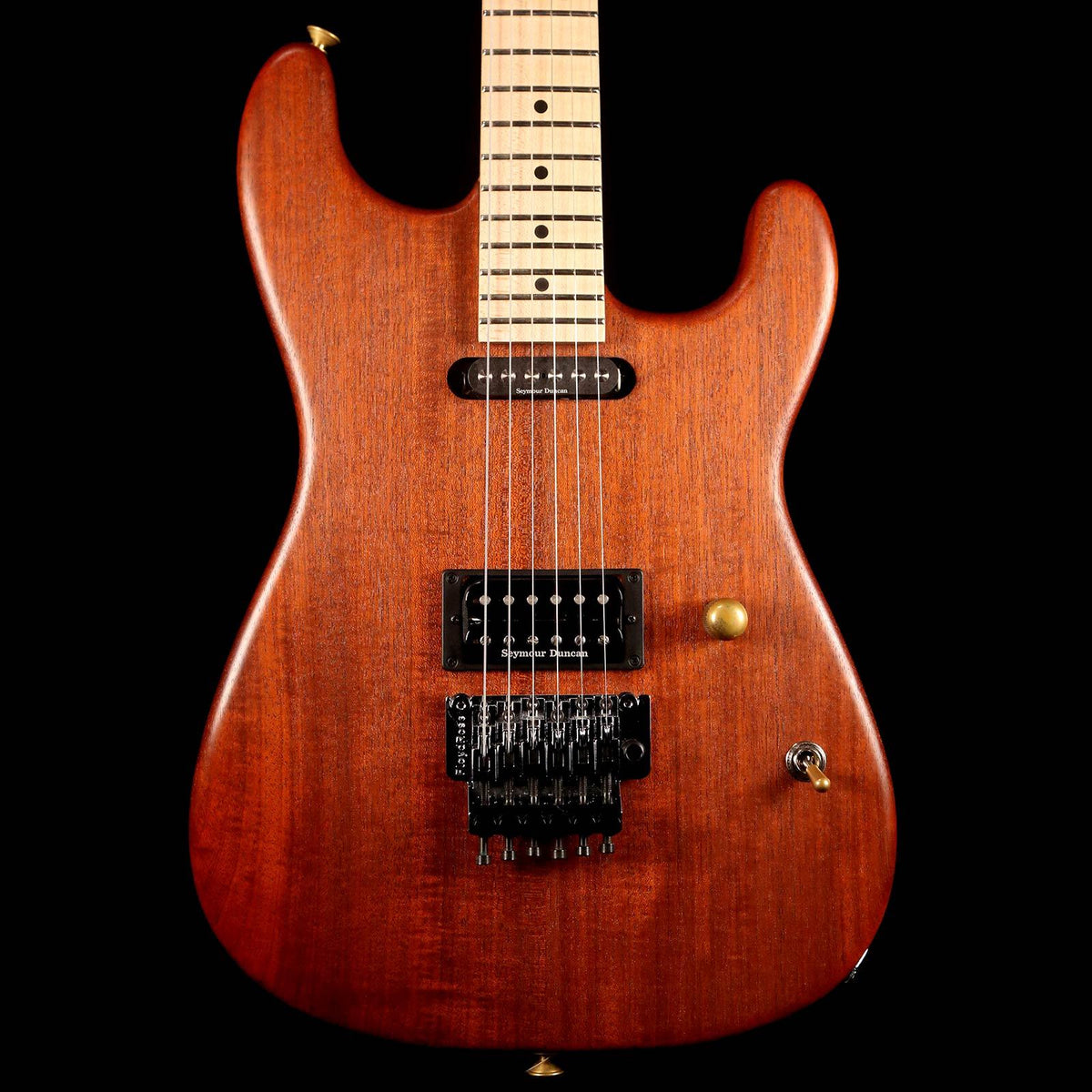 Charvel Custom Shop Exclusive Carbonized Mahogany San Dimas 2015 — 1