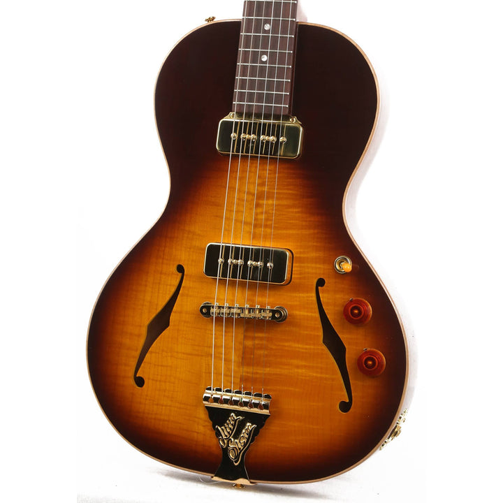 B&G Guitars Little Sister Crossroads Tobacco Burst