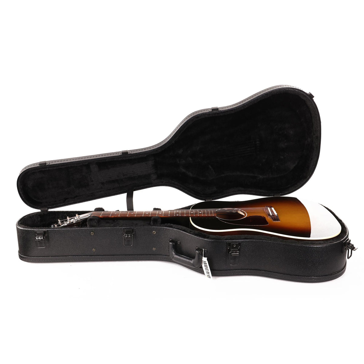 Gibson J-45 Standard Left-Handed Acoustic-Electric Vintage Sunburst — 9