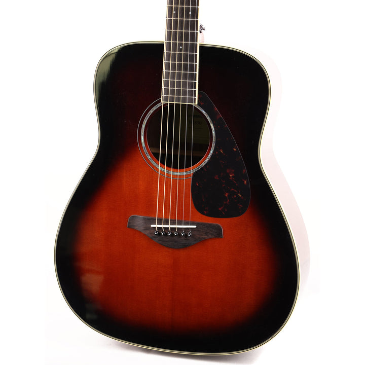 Yamaha FG830 Dreadnought Acoustic Tobacco Brown Sunburst