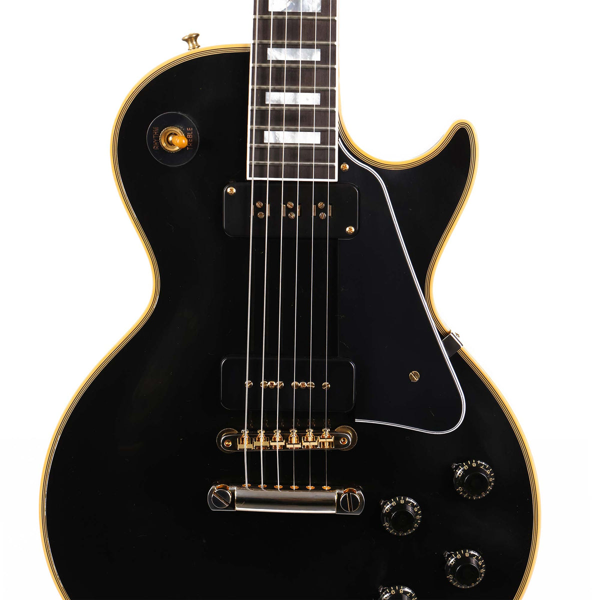 Gibson Custom Shop 1954 Les Paul Custom Ebony VOS — 4