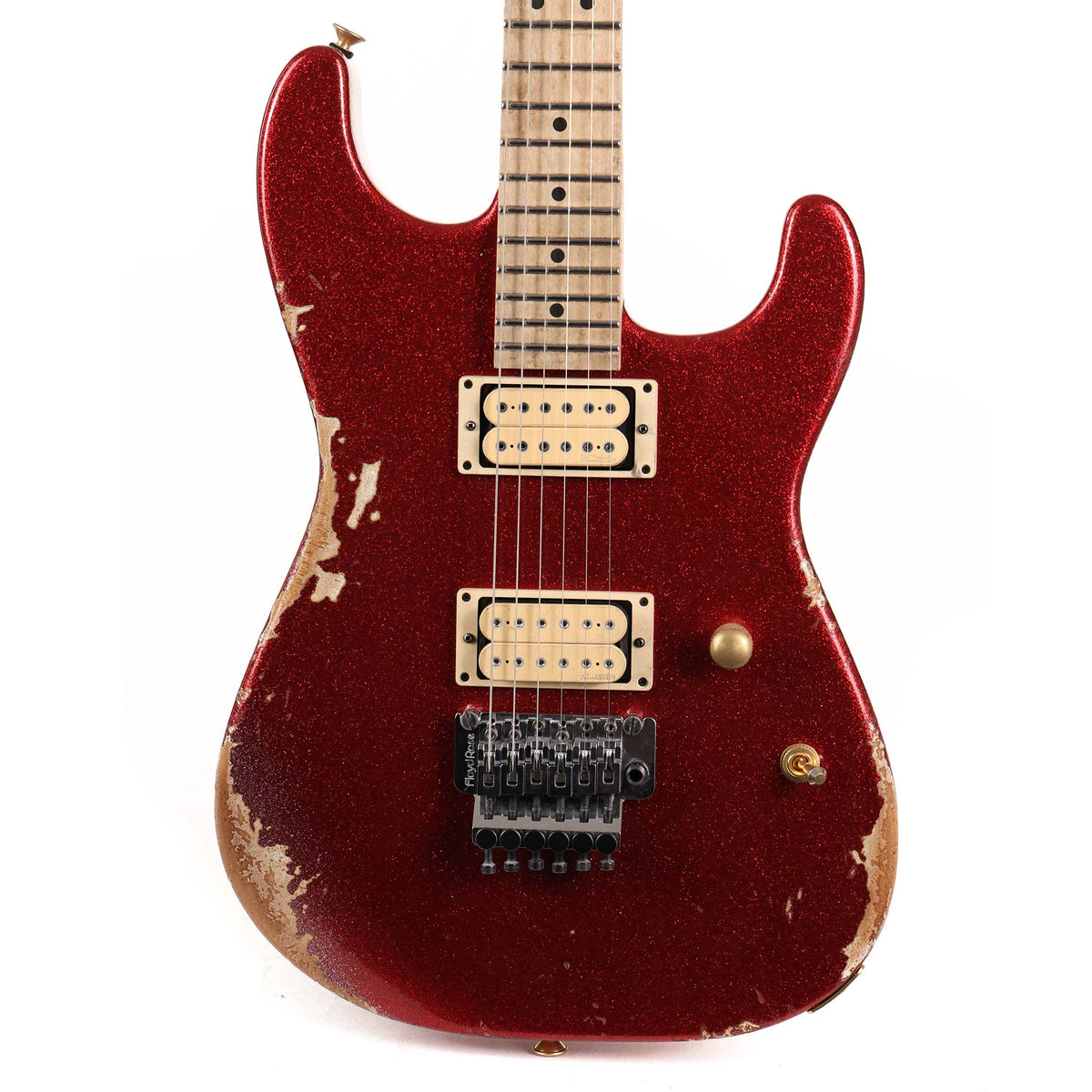 Charvel Custom Shop Nitro Aged San Dimas Red Sparkle — 1
