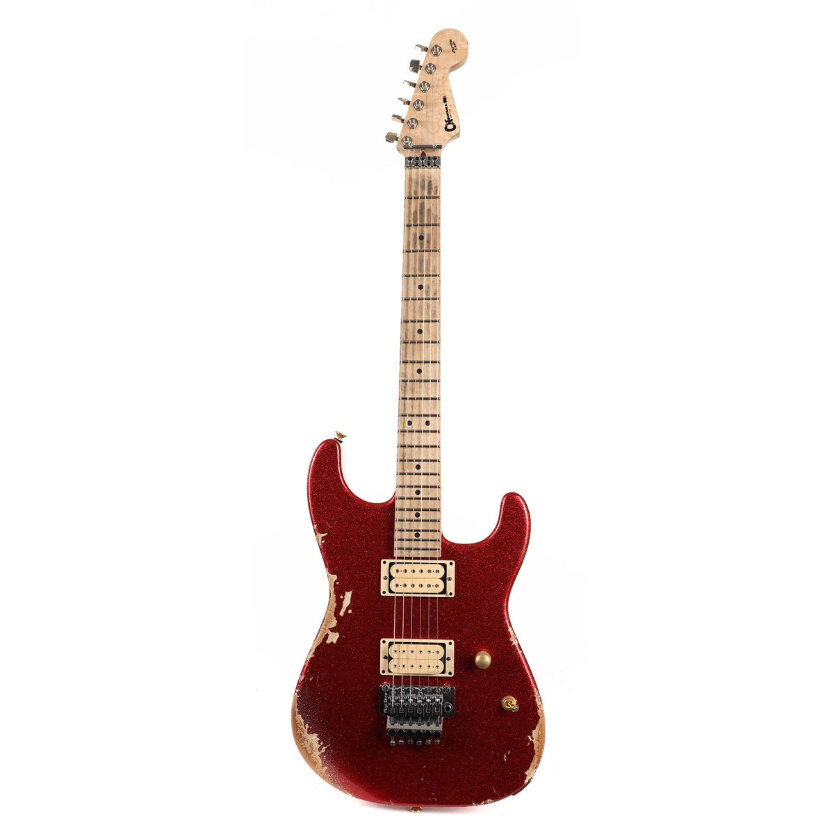 Charvel Custom Shop Nitro Aged San Dimas Red Sparkle — 2