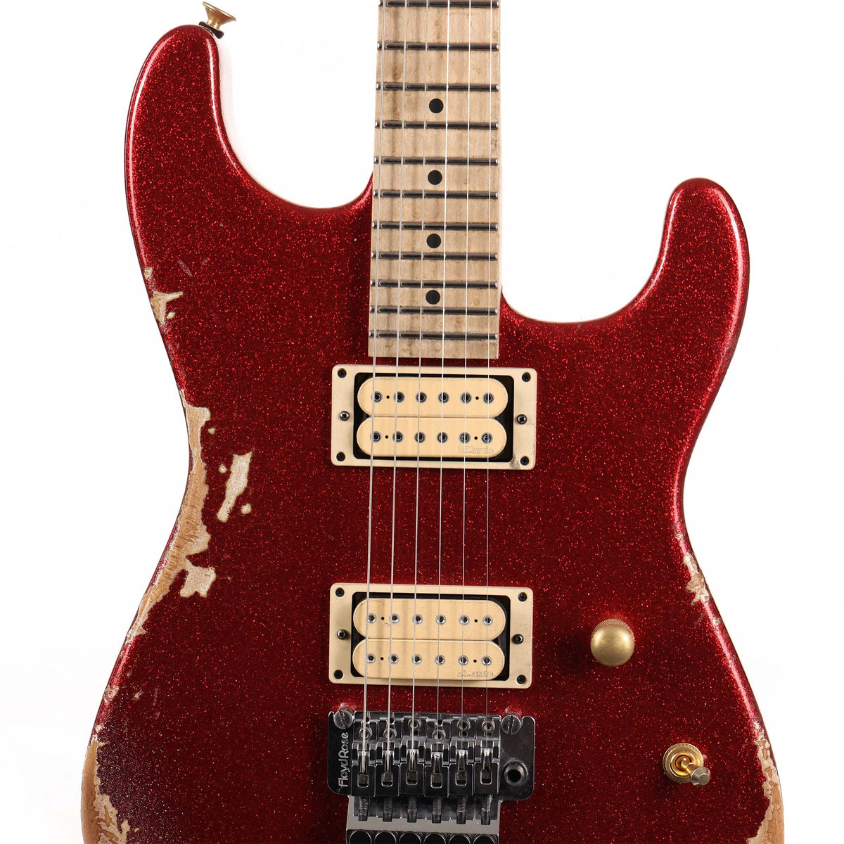 Charvel Custom Shop Nitro Aged San Dimas Red Sparkle — 5