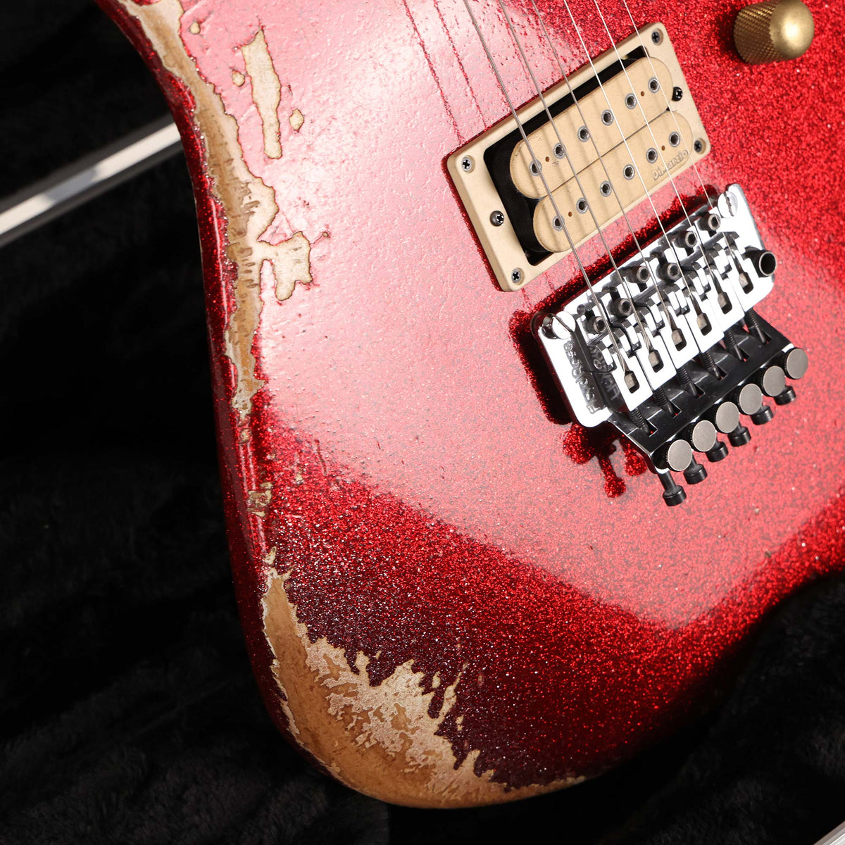 Charvel Custom Shop Nitro Aged San Dimas Red Sparkle — 7