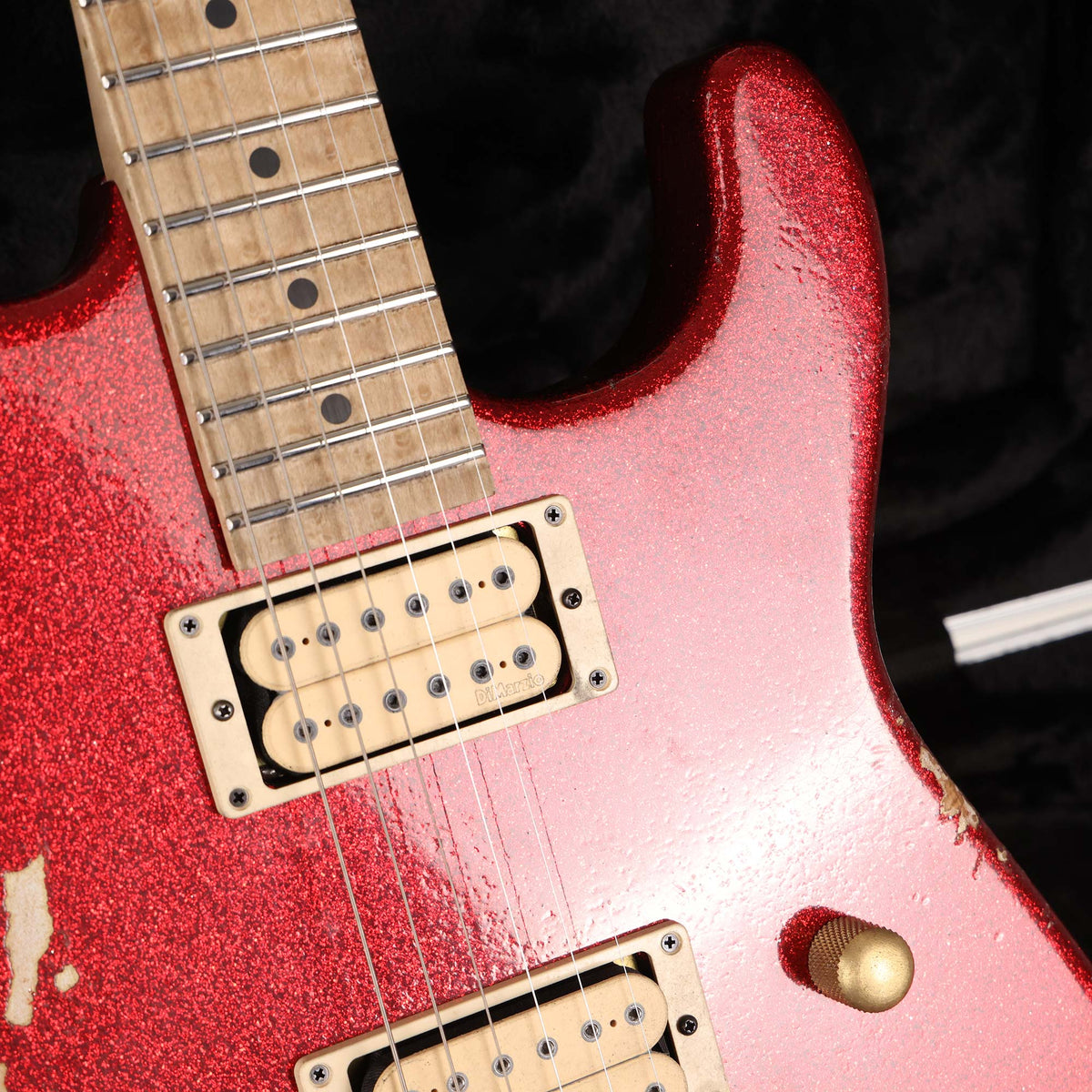 Charvel Custom Shop Nitro Aged San Dimas Red Sparkle — 8