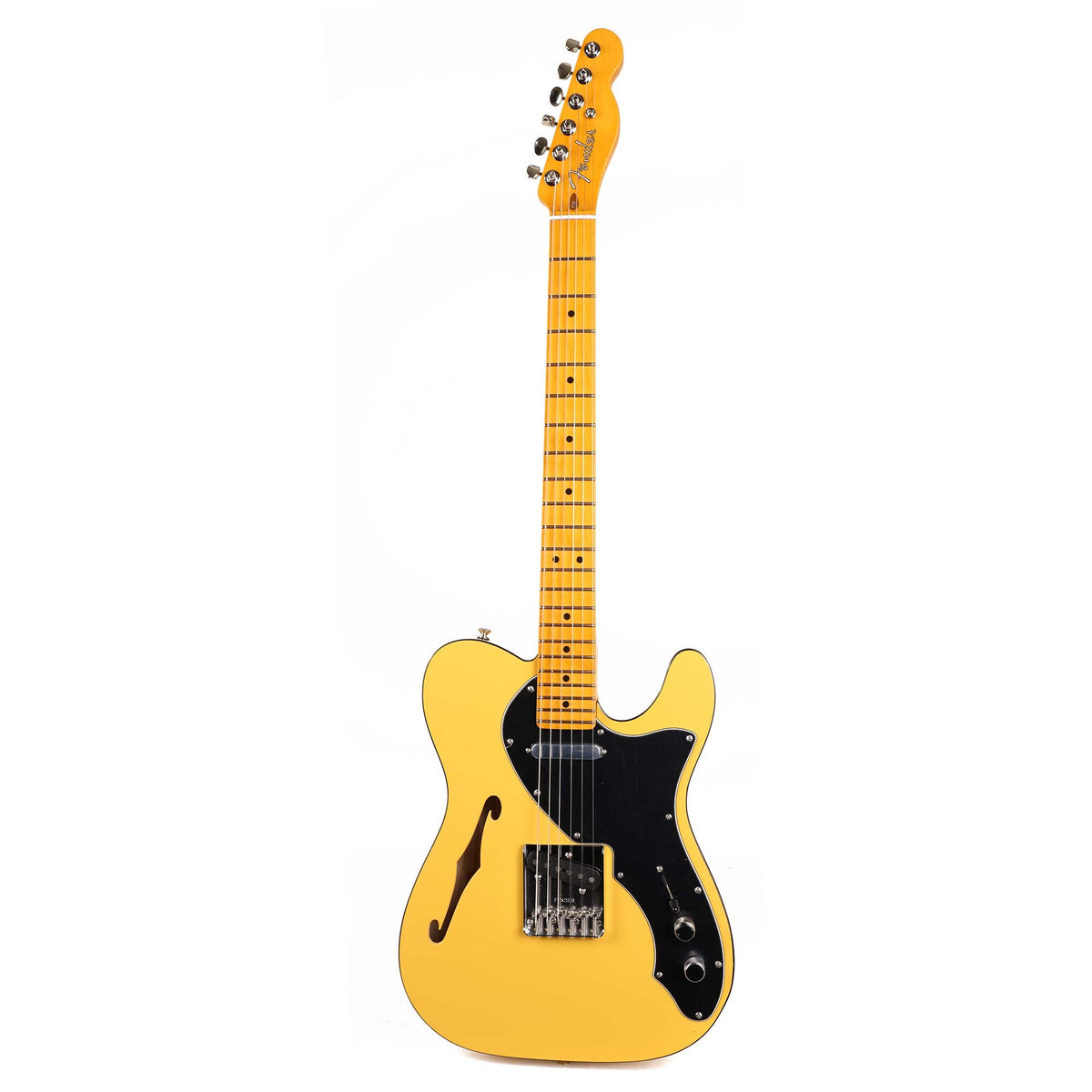 Fender Britt Daniel Tele Thinline Amarillo Gold — 2