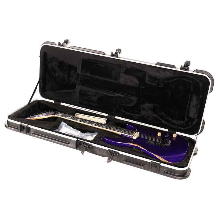 Jackson Custom Shop SL2H-V Soloist Nitro Aged Purple Metallic Reverse Headstock