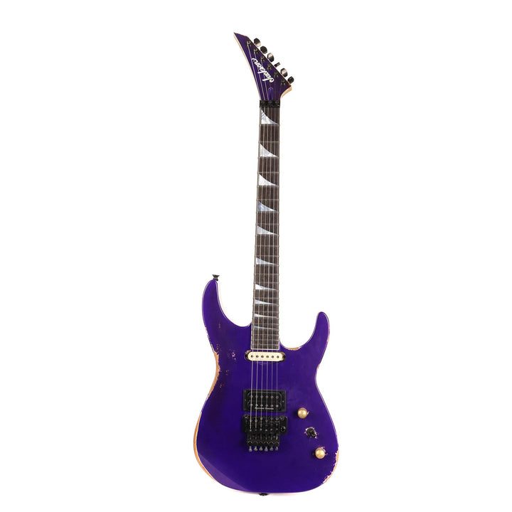Jackson Custom Shop SL2H-V Soloist Nitro Aged Purple Metallic Reverse Headstock