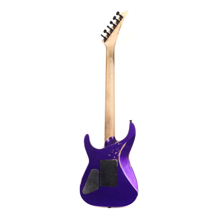 Jackson Custom Shop SL2H-V Soloist Nitro Aged Purple Metallic Reverse Headstock