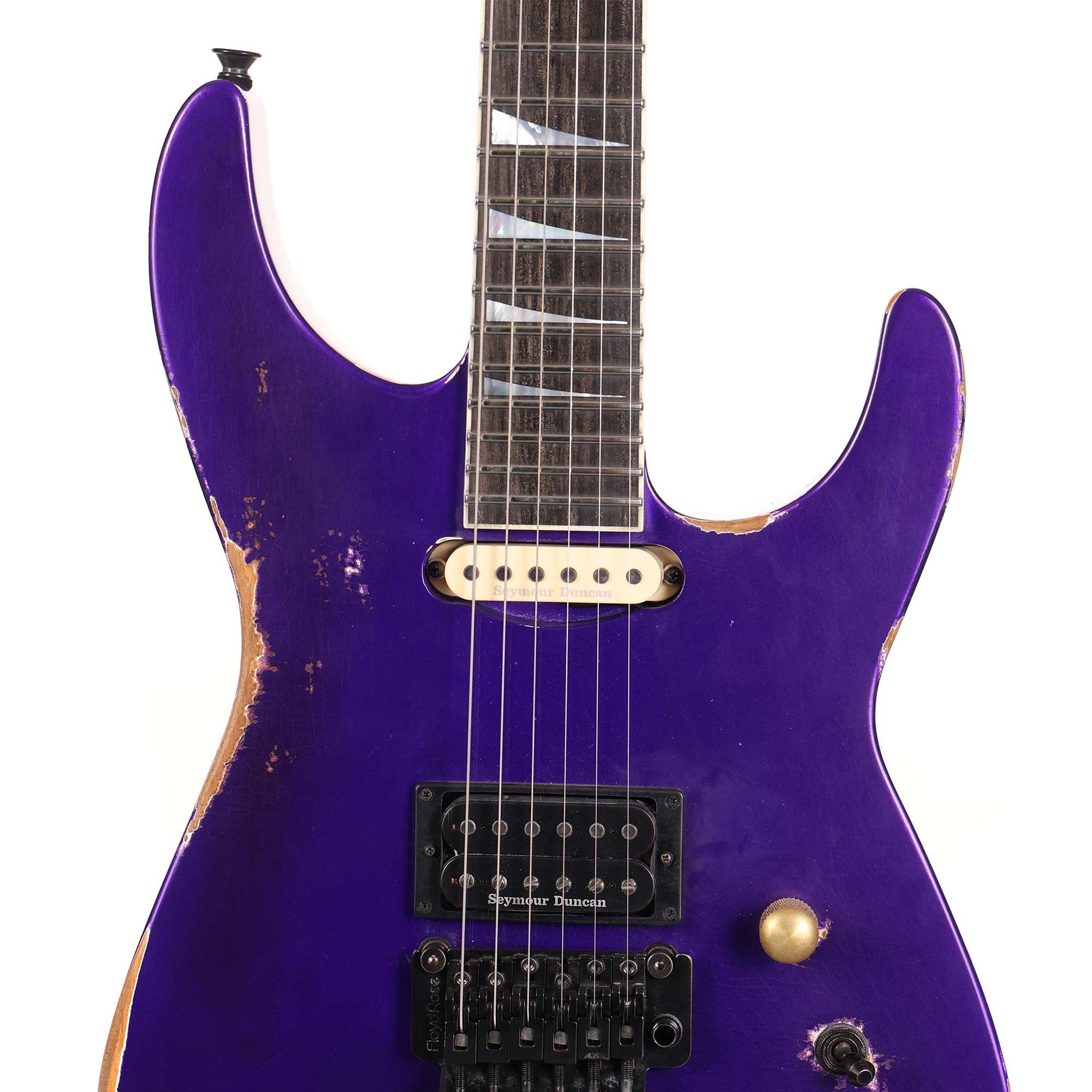 Jackson Custom Shop SL2H-V Soloist Nitro Aged Purple Metallic