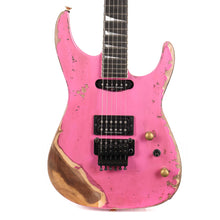 Jackson Custom Shop SL2V Nitro Aged Platinum Pink Music Zoo Exclusive