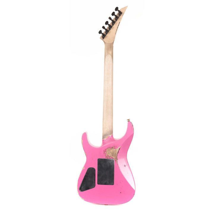 Jackson Custom Shop SL2V Nitro Aged Platinum Pink Music Zoo Exclusive
