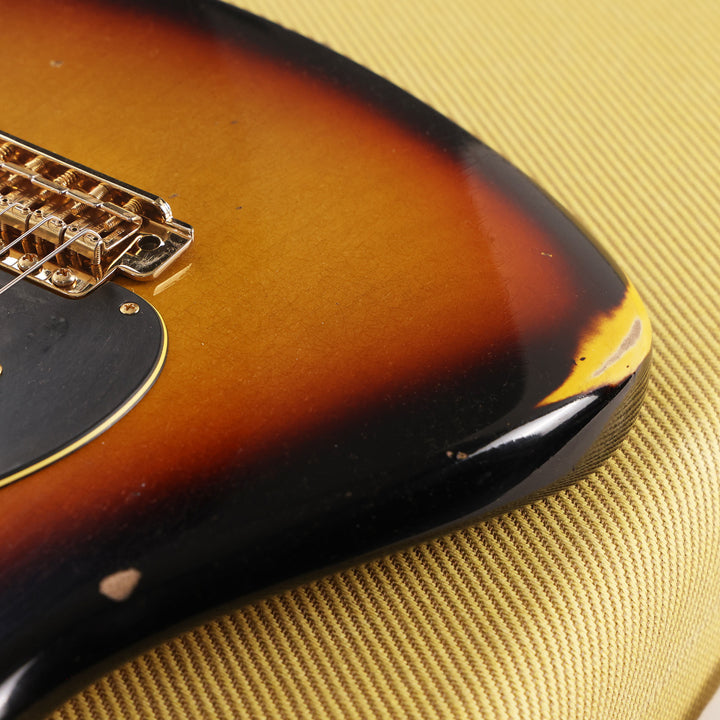 Fender Custom Shop  Stevie Ray Vaughan Signature Stratocaster Relic 3-Tone Sunburst