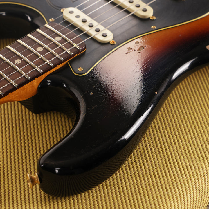 Fender Custom Shop  Stevie Ray Vaughan Signature Stratocaster Relic 3-Tone Sunburst