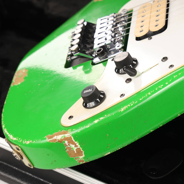 Charvel Custom Shop So Cal HSH Nitro Aged Slime Green Masterbuilt Big Rob