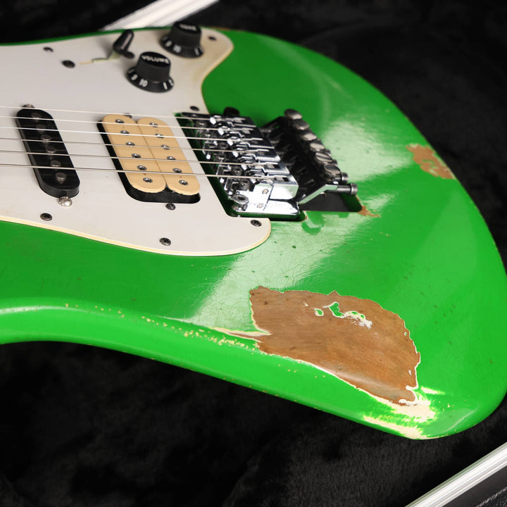 Charvel Custom Shop So Cal HSH Nitro Aged Slime Green Masterbuilt Big Rob