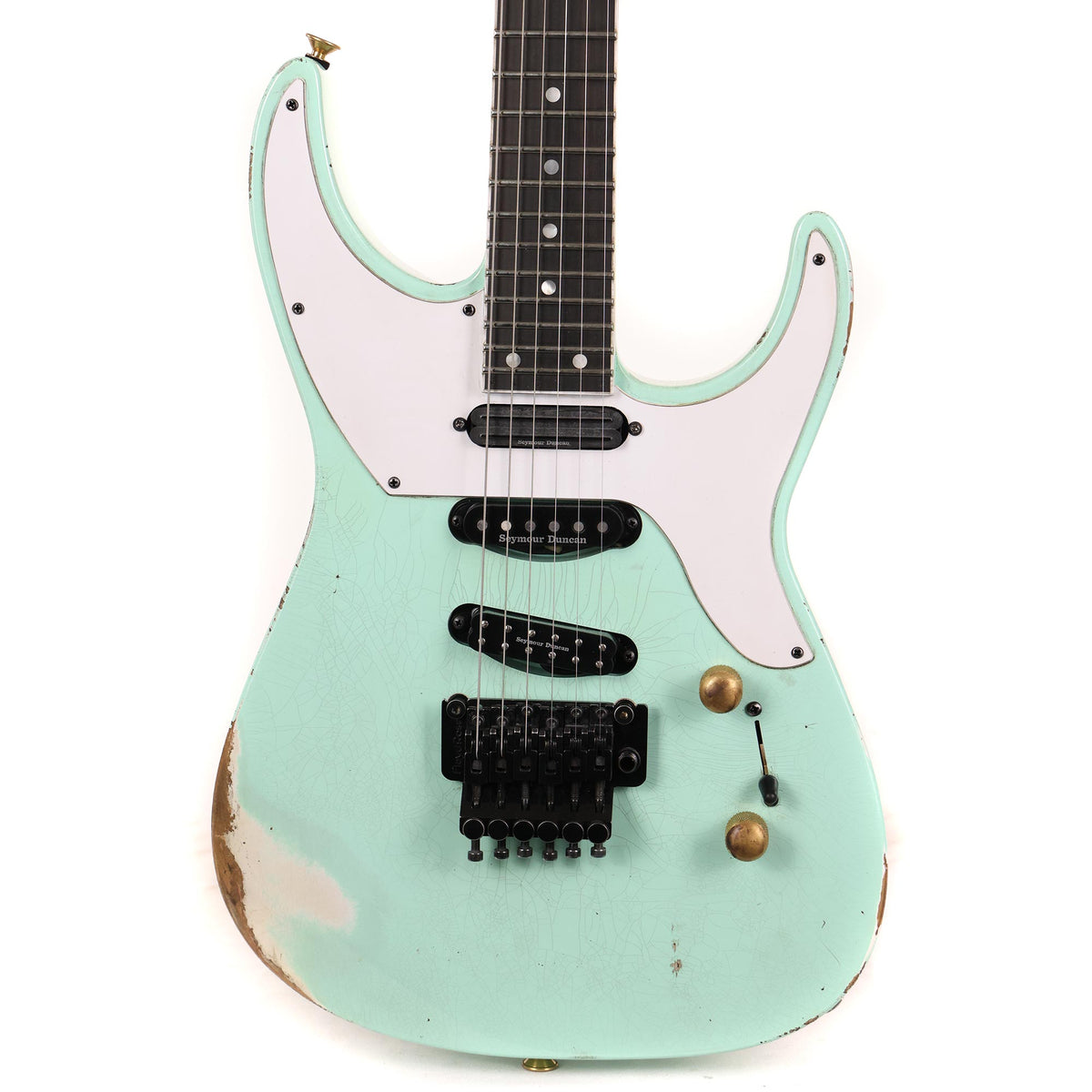 Jackson Custom Shop SL Soloist 3S-V Surf Green — 1