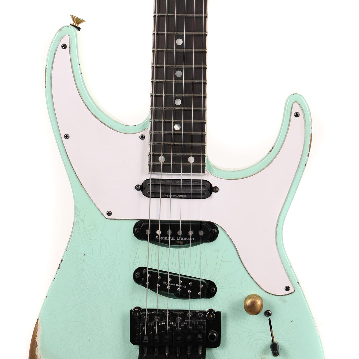 Jackson Custom Shop SL Soloist 3S-V Surf Green — 6