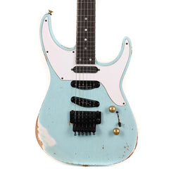 Jackson Custom Shop SL Soloist 3S-V Daphne Blue | The Music Zoo