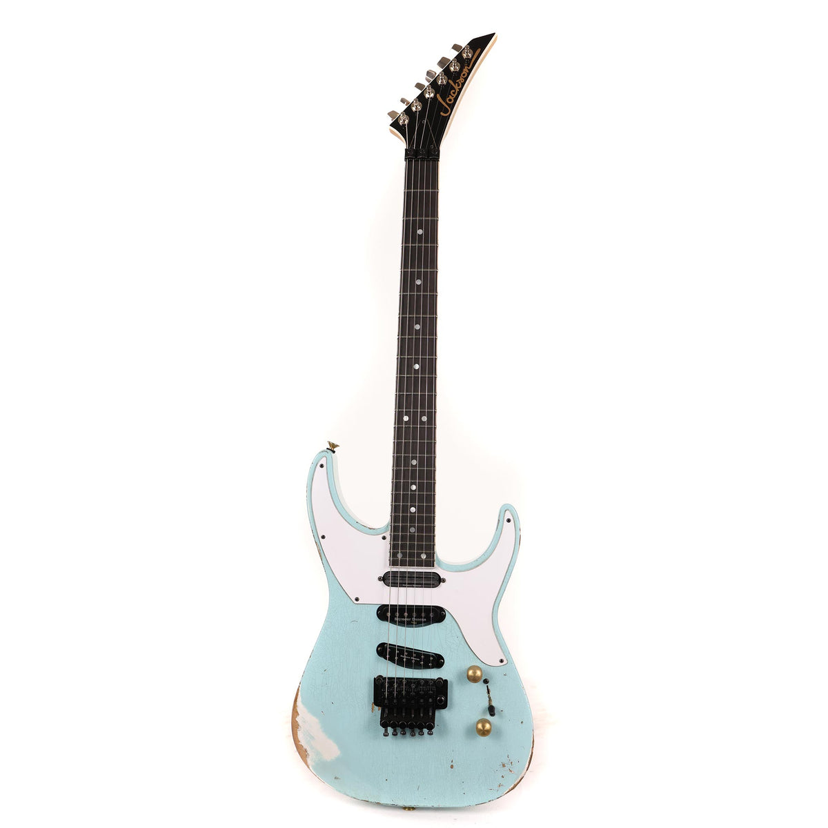 Jackson Custom Shop SL Soloist 3S-V Daphne Blue — 2