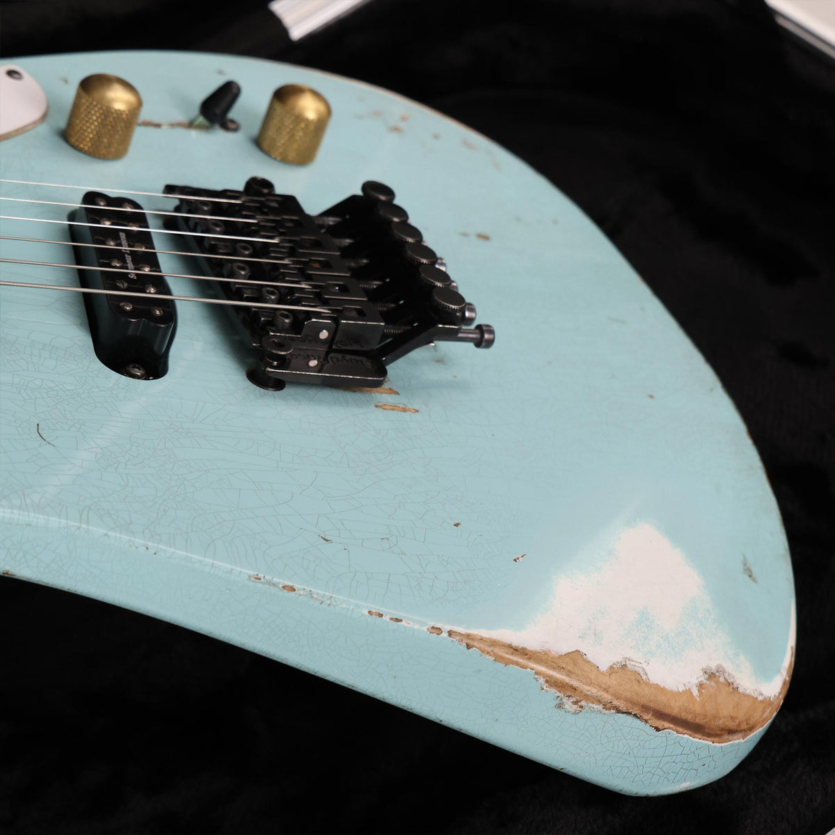 Jackson Custom Shop SL Soloist 3S-V Daphne Blue — 9