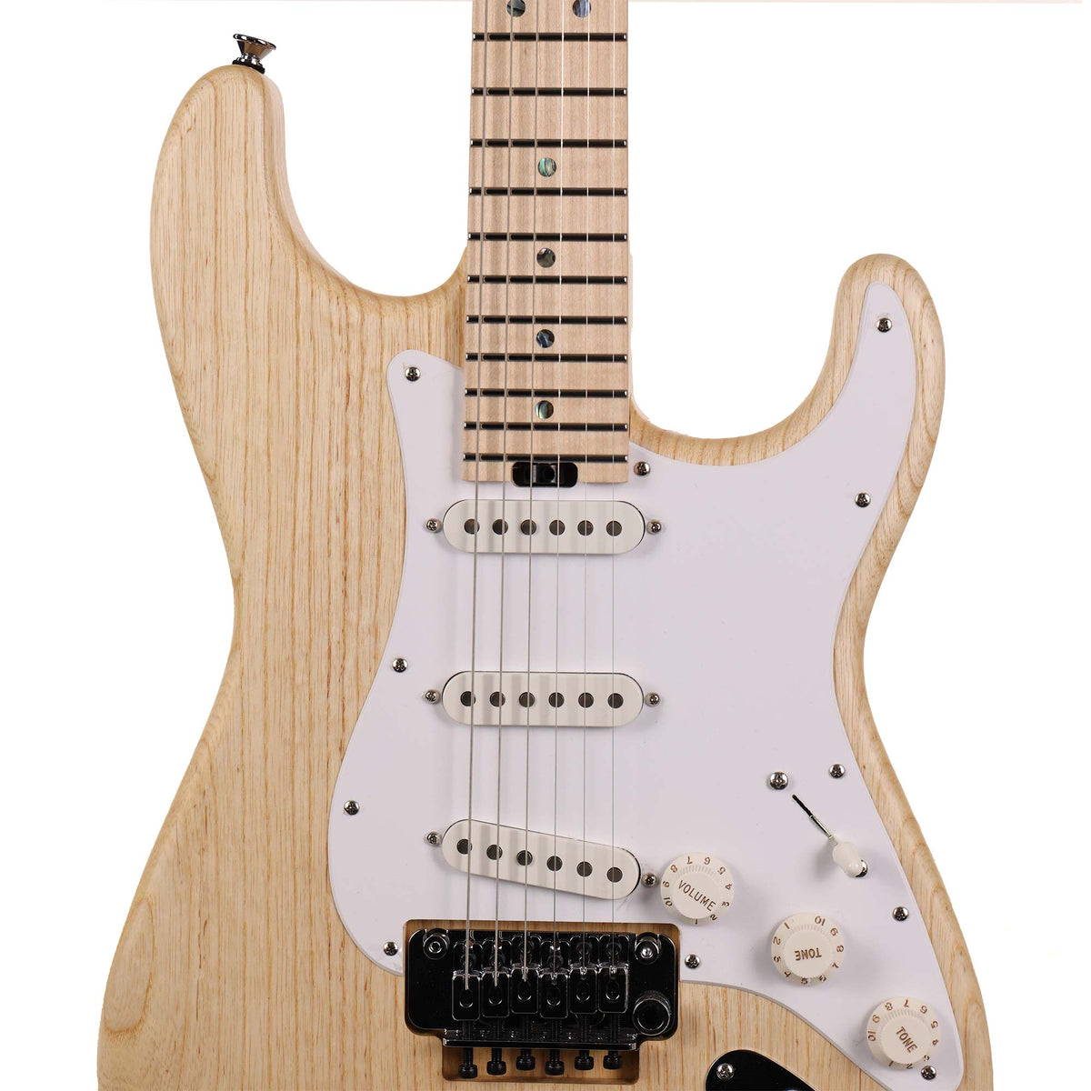 Charvel Custom Shop So-Cal SSS Ash Body Natural Oil — 4