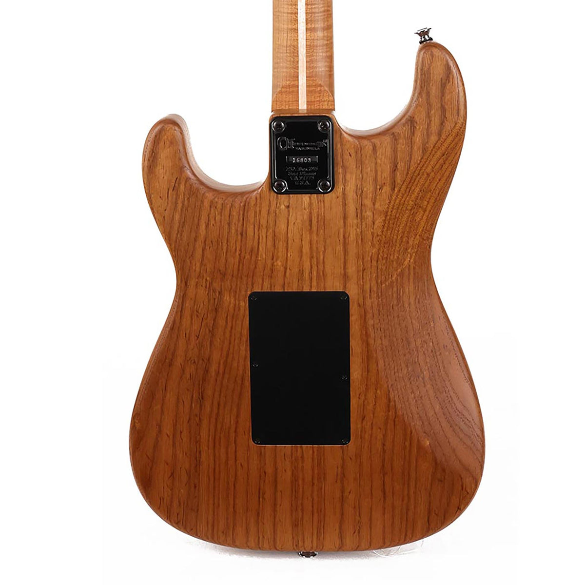 Charvel Custom Shop So-Cal SSS Masterbuilt Pat Campolattano Roasted Ash Natural Oil — 7