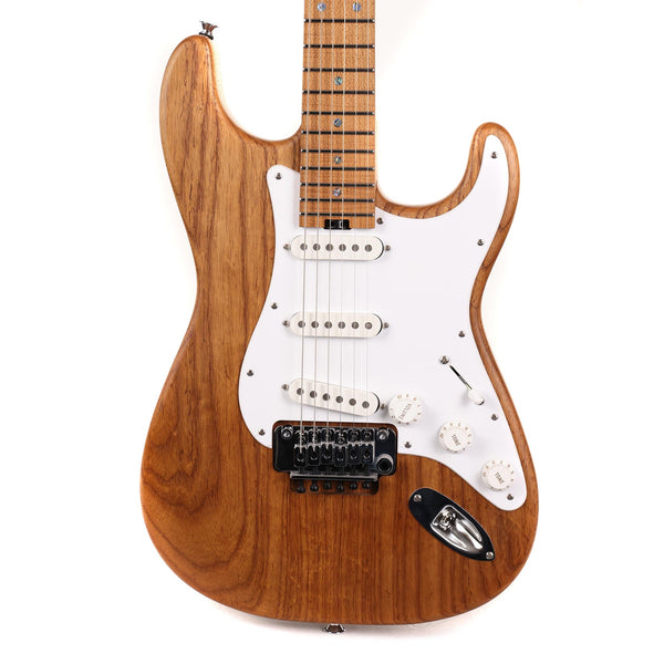Charvel Custom Shop So-Cal SSS Masterbuilt Pat Campolattano Roasted Ash Natural Oil