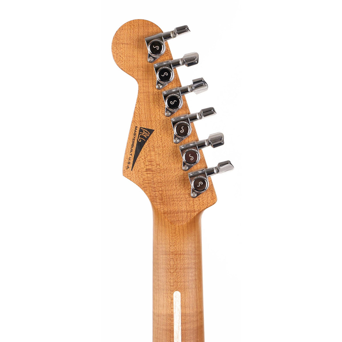 Charvel Custom Shop So-Cal SSS Masterbuilt Pat Campolattano Roasted Ash Natural Oil — 9