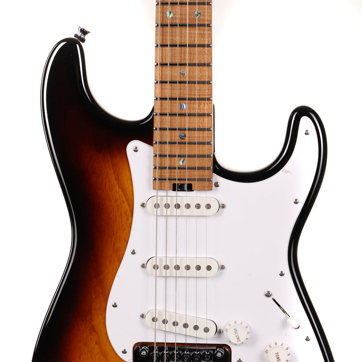 Charvel Custom Shop So-Cal SSS Masterbuilt Pat Campolattano Two-Tone Burst