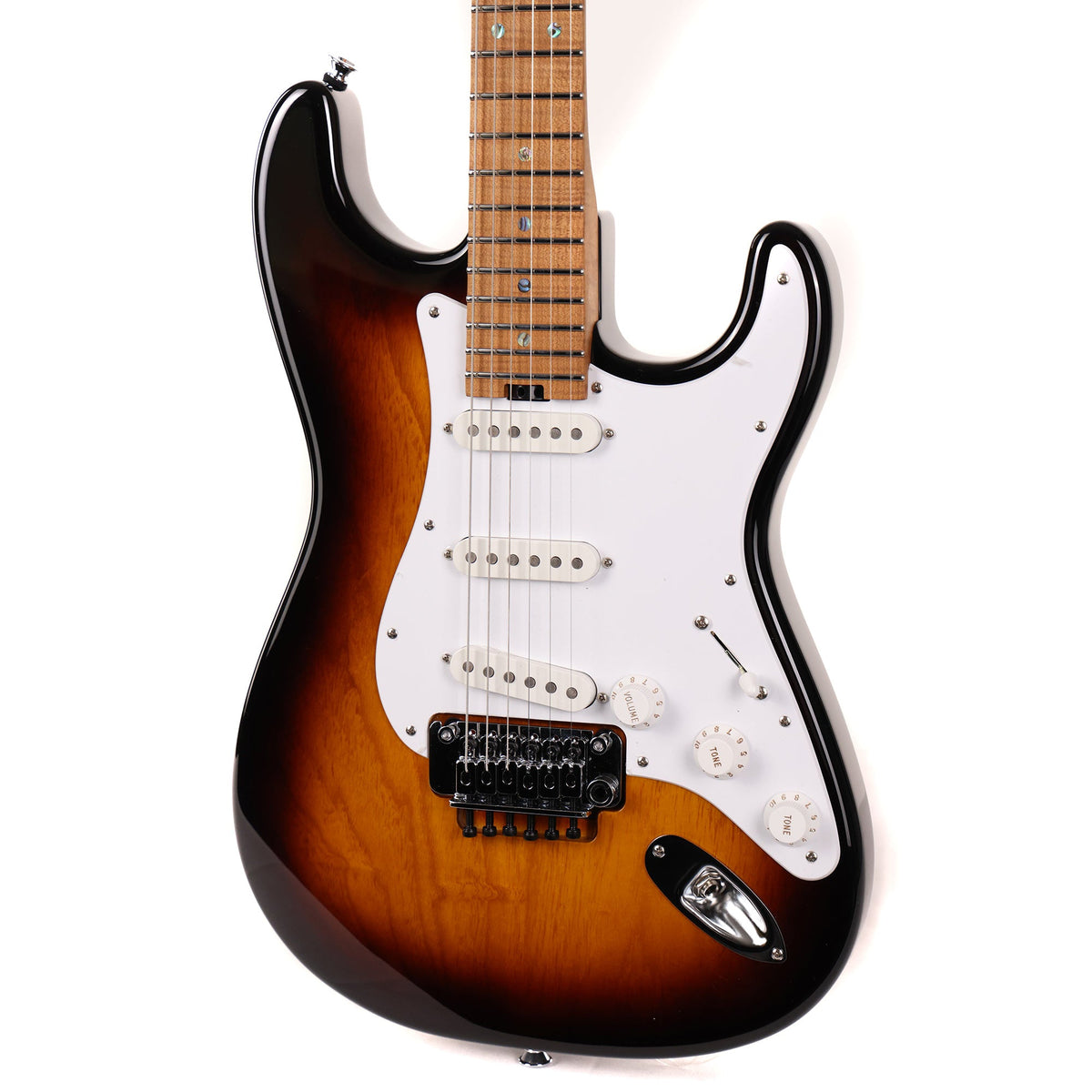 Charvel Custom Shop So-Cal SSS Masterbuilt Pat Campolattano Two-Tone Burst — 5