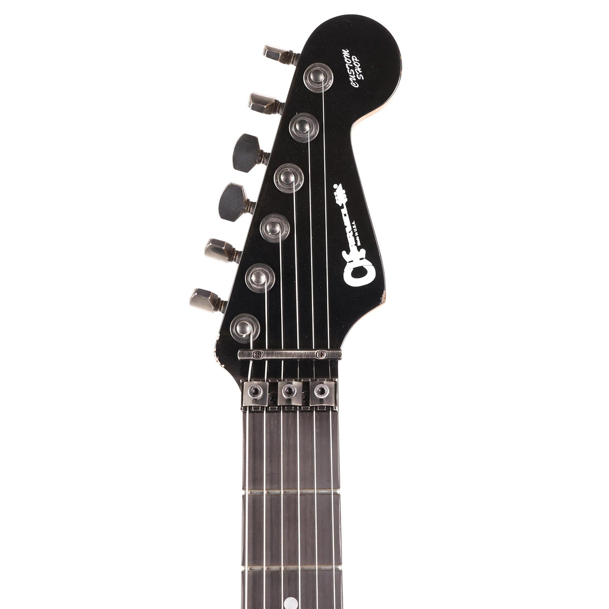 Charvel Custom Shop Nitro Aged San Dimas 1H Black Music Zoo Exclusive — 10
