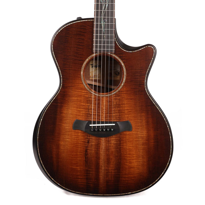 Taylor K24ce Koa Builder's Edition V-Class Bracing Acoustic-Electric Kona Burst Used
