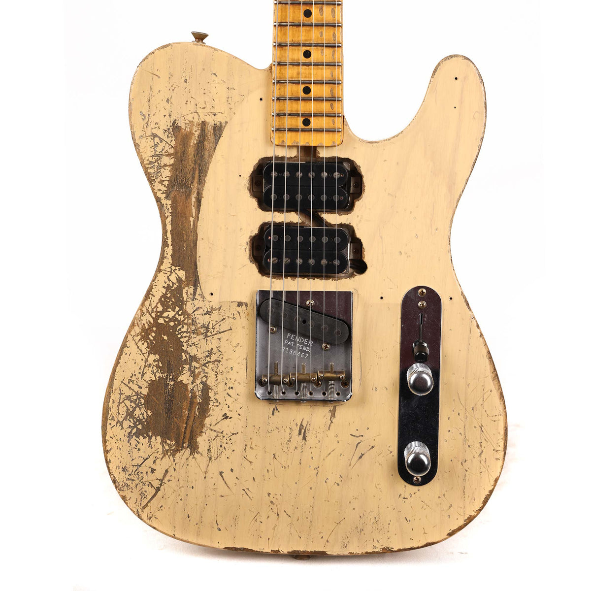 Fender Custom Shop 1951 Nocaster Masterbuilt Hacksaw Relic Jason Smith Super Faded Aged Vintage Blonde — 1