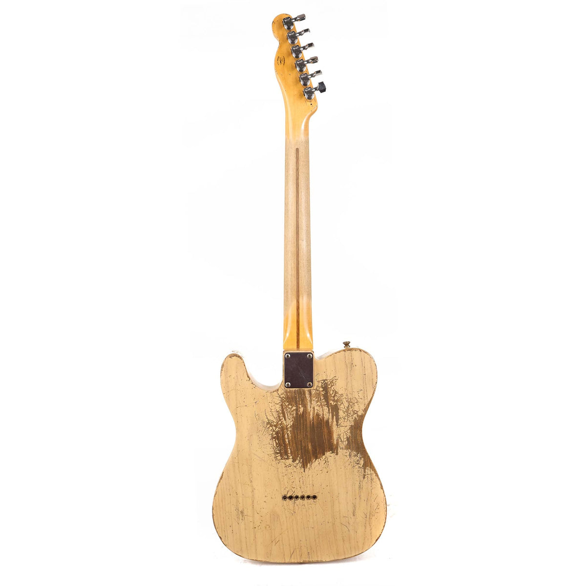 Fender Custom Shop 1951 Nocaster Masterbuilt Hacksaw Relic Jason Smith Super Faded Aged Vintage Blonde — 3