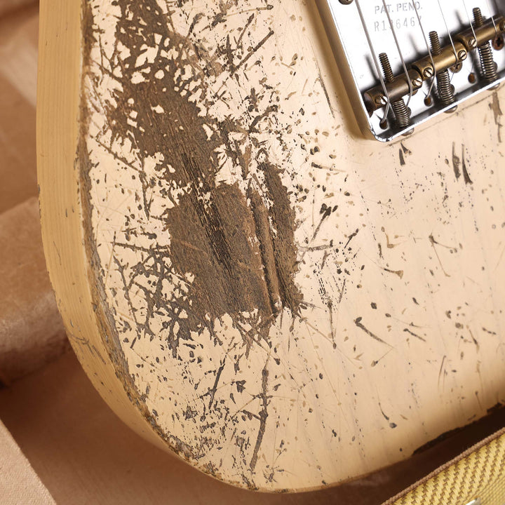 Fender Custom Shop 1951 Nocaster Masterbuilt Hacksaw Relic Jason Smith Super Faded Aged Vintage Blonde