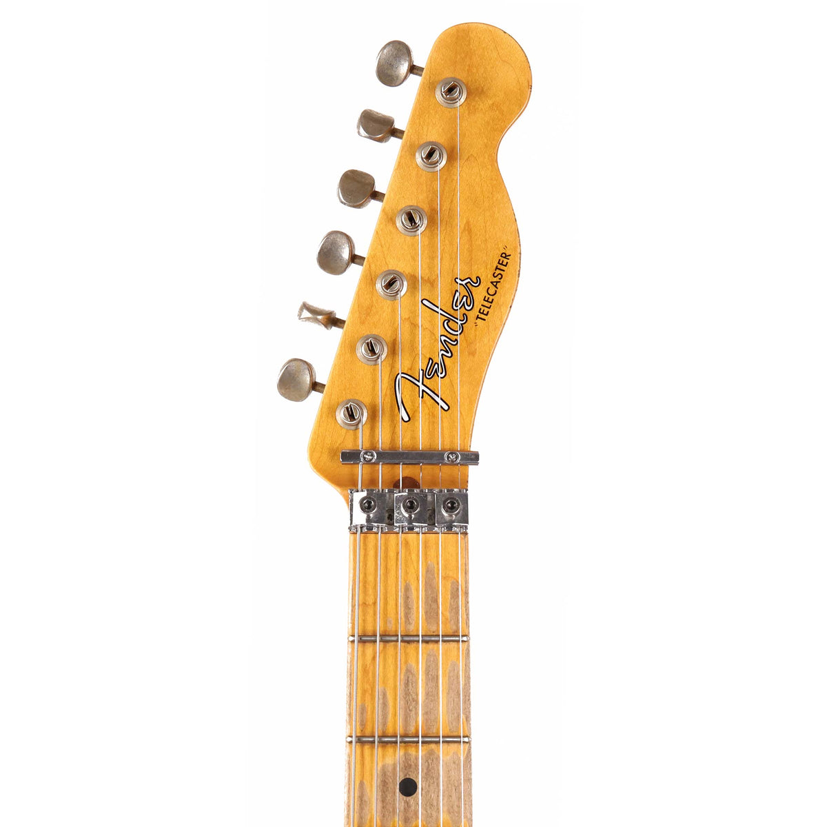 Fender Custom Shop 1952 Telecaster Masterbuilt Hacksaw Relic Todd Krause Super Faded Butterscotch Blonde — 8