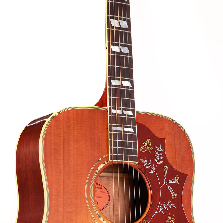 Gibson 1960 Hummingbird Fixed Bridge Heritage Cherry Sunburst