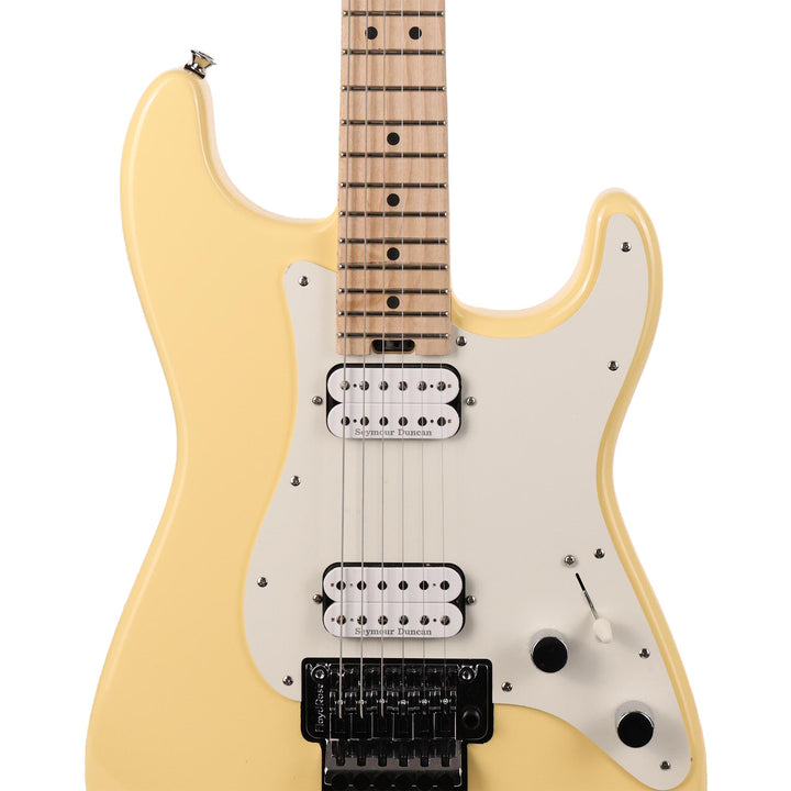 Charvel Pro-Mod So-Cal Style 1 HH FR M Maple Fingerboard Vintage White Used