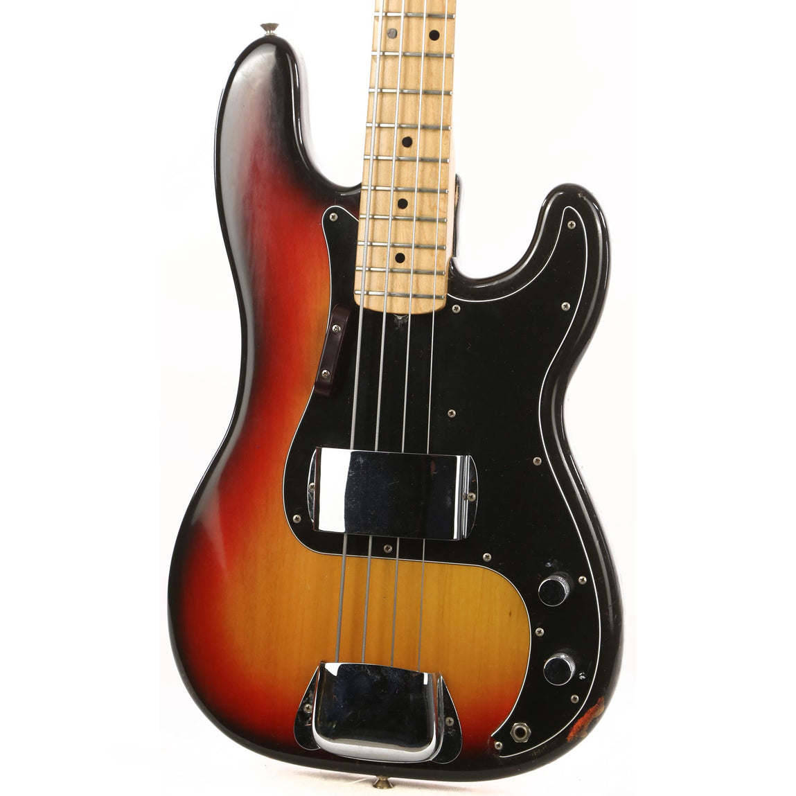 1973 Fender Precision Bass Sunburst | The Music Zoo