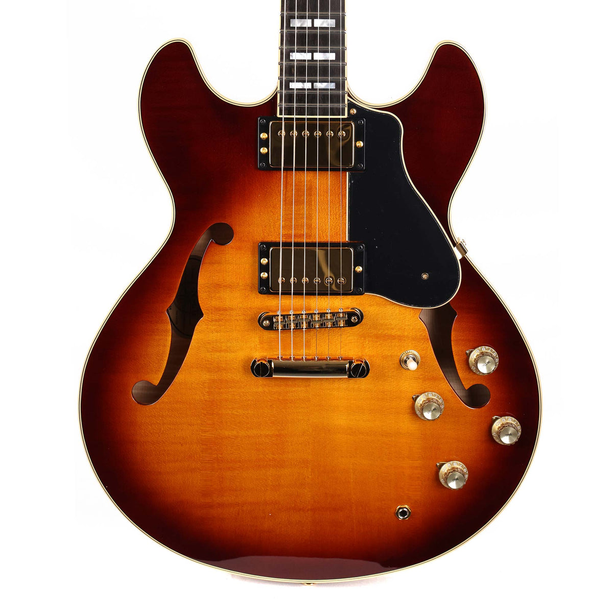 Yamaha SA2200 Semi-Hollow Violin Sunburst — 1