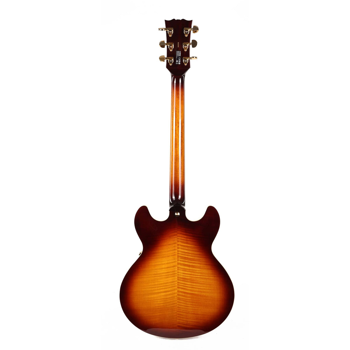 Yamaha SA2200 Semi-Hollow Violin Sunburst — 3