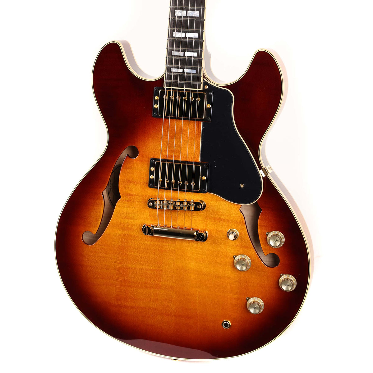 Yamaha SA2200 Semi-Hollow Violin Sunburst — 5