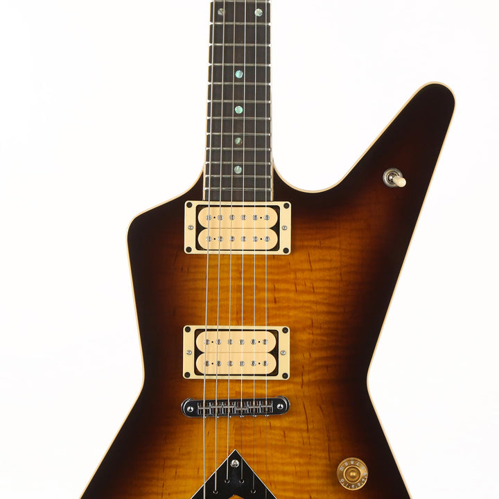 Dean USA Patents Pending Z Flame Top Trans Brazilia