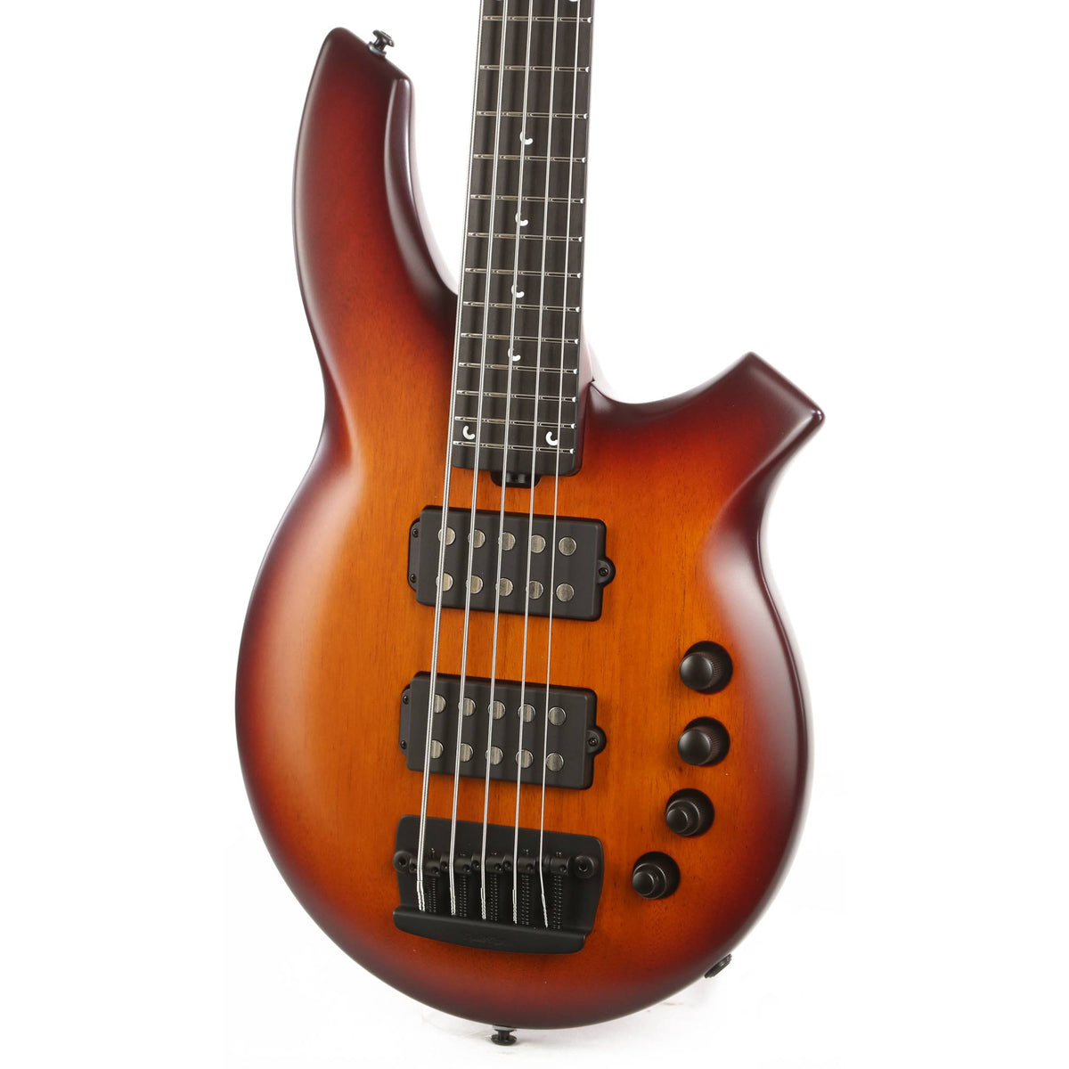 Ernie Ball Music Man BFR Bongo Bass 5-String Satin Honey Burst — 7