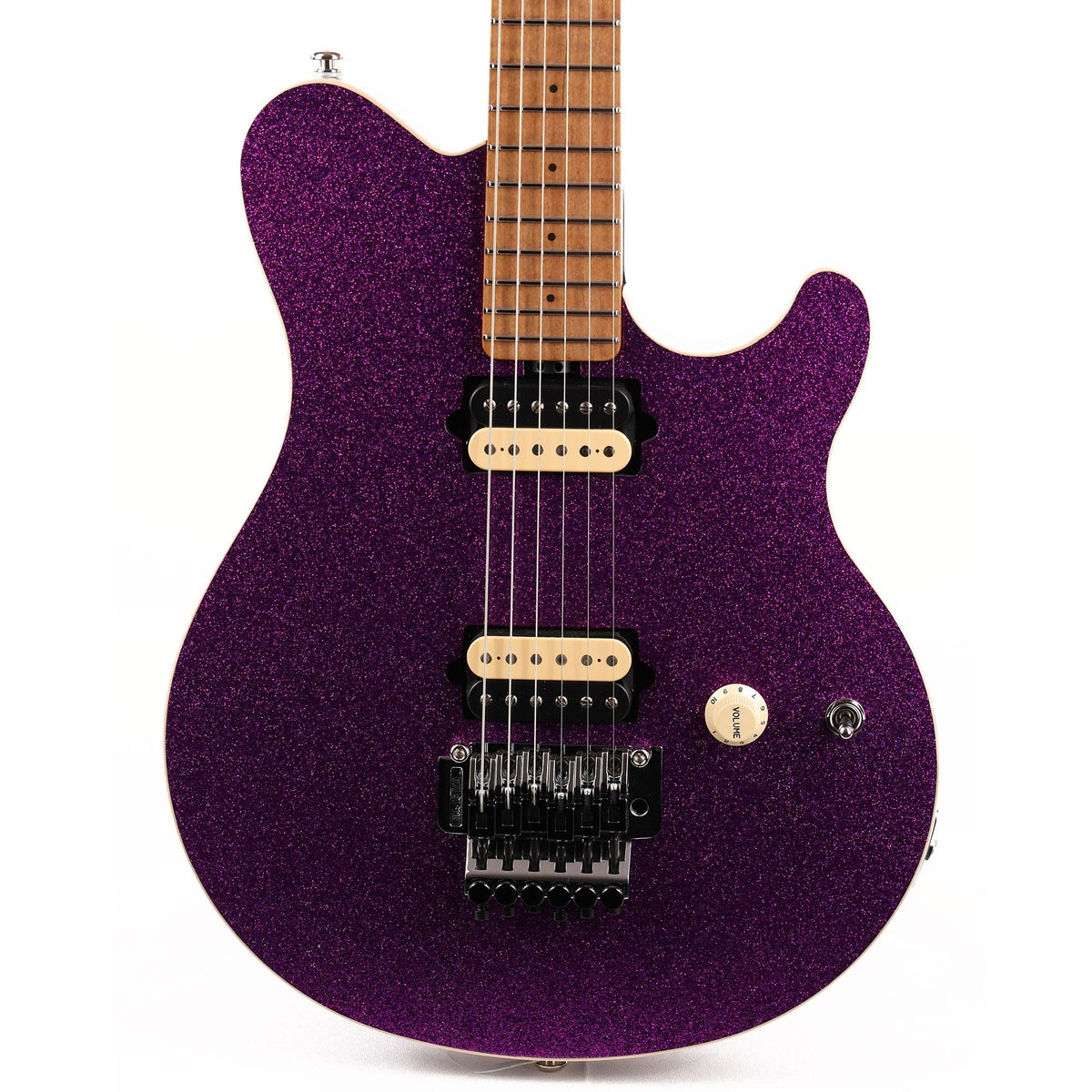 Ernie Ball Music Man Axis Guitar Fuschia Sparkle Music Zoo Exclusive — 1