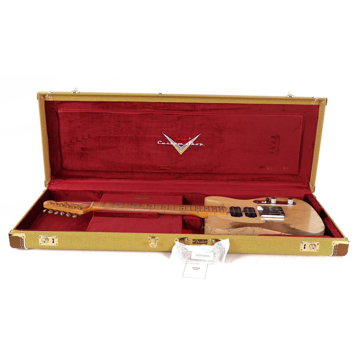 Fender Custom Shop 1951 Nocaster Masterbuilt Hacksaw Relic Kyle McMillin Vintage Blonde — 12